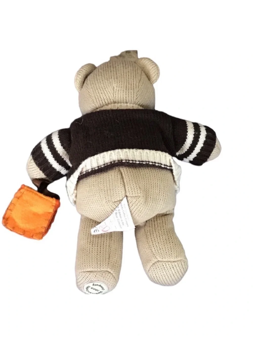 Starbucks Bearista 85th Edition Fall Plush Bear Stuffed Animal